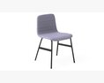 Lecture Chair Upholstered 3d model
