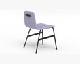 Lecture Chair Upholstered 3D модель