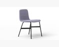 Lecture Chair Upholstered 3D 모델 