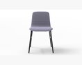 Lecture Chair Upholstered Modèle 3d