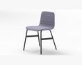 Lecture Chair Upholstered 3D 모델 
