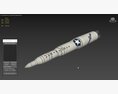 LGM-30 AB Minuteman Intercontinental Ballistic Missile 3D模型