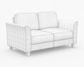 Lifestyle Solutions Watford Loveseat Modelo 3d