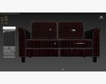 Lifestyle Solutions Watford Loveseat 3D 모델 
