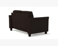 Lifestyle Solutions Watford Loveseat Modelo 3d