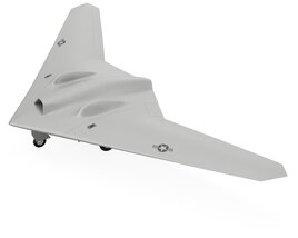 Lockheed Martin RQ-170 Sentinel UAV Drone US Version 3D model