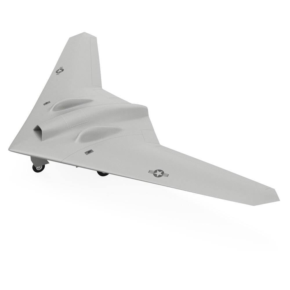 Lockheed Martin RQ-170 Sentinel UAV Drone US Version 3D model