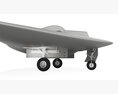 Lockheed Martin RQ-170 Sentinel UAV Drone US Version 3d model