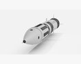 MGM-31 Pershing 1 Solid-Fueled Ballistic Missile 3d model