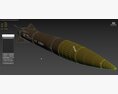 MGM-52 Lance Tactical Ballistic Missile 3D-Modell