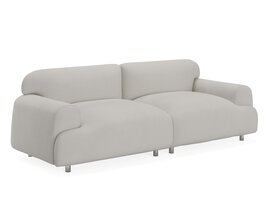 MHYFC Oversize Deep Seat Sofa Loveseat Couch Modello 3D