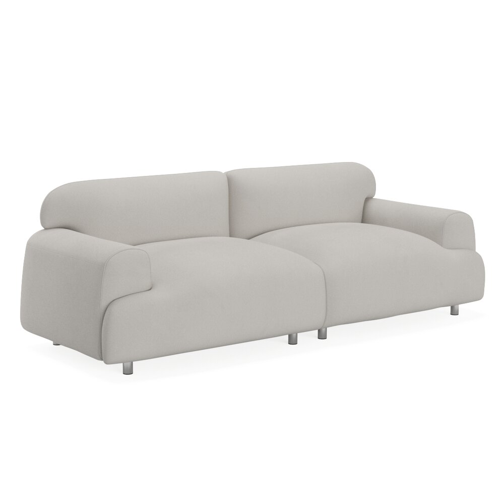 MHYFC Oversize Deep Seat Sofa Loveseat Couch 3D model