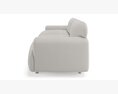MHYFC Oversize Deep Seat Sofa Loveseat Couch 3D模型