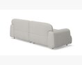 MHYFC Oversize Deep Seat Sofa Loveseat Couch 3D模型