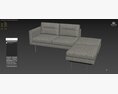 Modular Element Sofa 3Dモデル