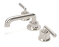 Mounted Lavatory Faucet Nickel Vintage Brass 3Dモデル