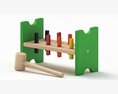Mula Toy Hammering Block Modello 3D