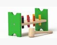 Mula Toy Hammering Block Modello 3D