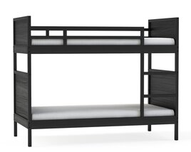 Norddal Bunk Bed Frame 3D模型