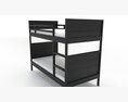 Norddal Bunk Bed Frame Modello 3D