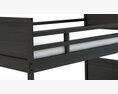 Norddal Bunk Bed Frame Modello 3D