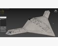 Northrop Grumman X-47B UCAV Drone 3D 모델 