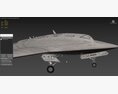 Northrop Grumman X-47B UCAV Drone 3Dモデル