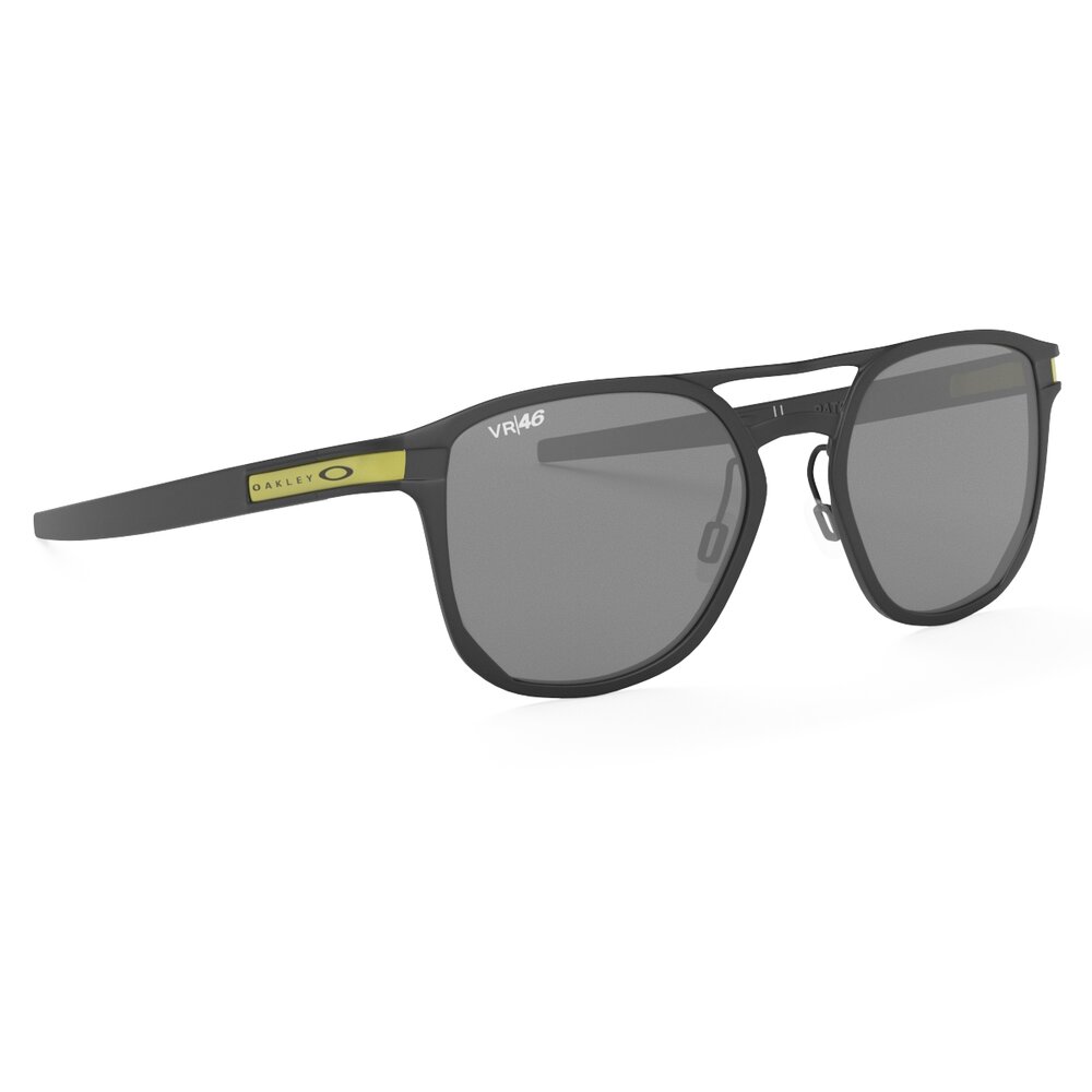 Oakley Alpha Valentino Rossi VR46 Signature MotoGP Sunglasses Modèle 3D