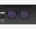 Oakley Alpha Valentino Rossi VR46 Signature MotoGP Sunglasses Modello 3D