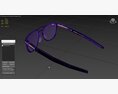 Oakley Alpha Valentino Rossi VR46 Signature MotoGP Sunglasses 3D模型