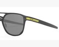 Oakley Alpha Valentino Rossi VR46 Signature MotoGP Sunglasses Modelo 3d
