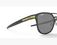Oakley Alpha Valentino Rossi VR46 Signature MotoGP Sunglasses 3D 모델 
