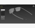 Oakley Ejector Prizm Black Polarized Lenses Carbon Sunglass 3D 모델 