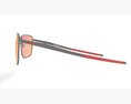 Oakley Ejector Prizm Ruby Lenses Matte Gunmetal Frame Sunglass 3Dモデル