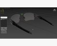Oakley Flak 2 XL Clear to Black Photochromic Lenses Sunglass 3D-Modell
