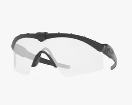 Oakley Industrial M Frame 3 PPE Clear Lenses Safety eyewear Modello 3D