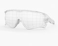 Oakley Jawbreaker Clear Iridium Photochromic Lenses Sunglass Modelo 3d