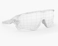 Oakley Jawbreaker Clear Iridium Photochromic Lenses Sunglass Modelo 3D