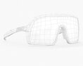 Oakley Kato Sutro Fit Wibe Prizm Road Lence Matte Black Fram Sunglass 3Dモデル