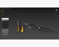 Oakley Kato Sutro Fit Wibe Prizm Road Lence Matte Black Fram Sunglass 3Dモデル