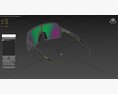 Oakley Kato Sutro Prizm Road Jade Lenses Grey Ink Frame Sunglass 3D модель