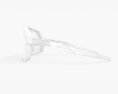 Oakley Kato Sutro Prizm Road Jade Lenses Grey Ink Frame Sunglass Modello 3D