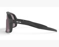 Oakley Kato Sutro S Prizm Road Black Lenses Polished Sunglass 3D-Modell