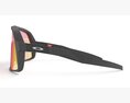 Oakley Kato Sutro S Prizm Road Lenses Matte Black Sunglass 3D 모델 