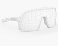 Oakley Kato Sutro S Prizm Road Lenses Matte White Sunglass 3D 모델 