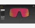 Oakley Kato Sutro S Prizm Trail Torch Lenses Matte Black Frame Modello 3D