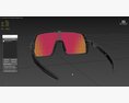 Oakley Kato Sutro S Prizm Trail Torch Lenses Matte Black Frame 3D модель