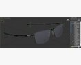 Oakley Men Rectangular Sunglasses Conductor 6-410601 Modelo 3D