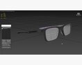 Oakley Ox8081 Plank 2 Rectangular Prescription Eyeglass 3D-Modell