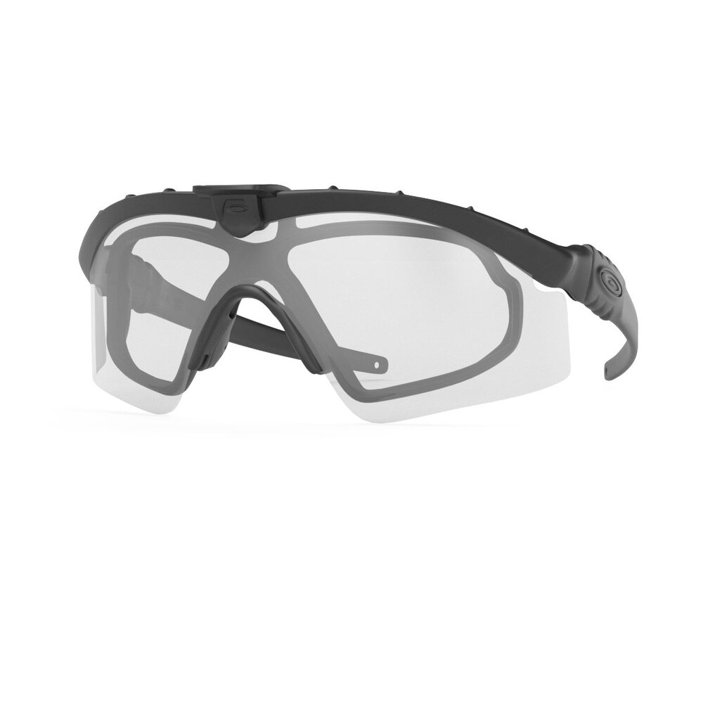 Oakley SI M Frame 3 Gasket PPE Clear Black Frame Safety Eyewear Modèle 3D